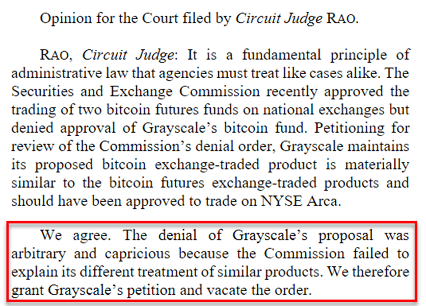 juíza do Tribunal de Apelações dos Estados Unidos e o ETF de bitcoin